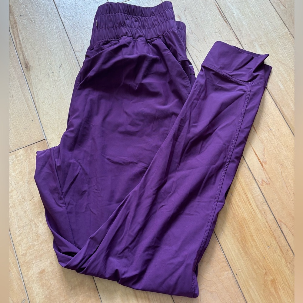 Purple Athletic Track Pants